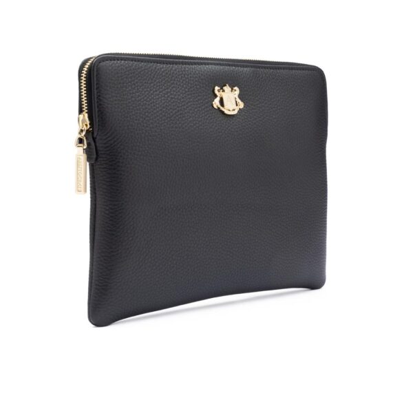 FLOAT LEATHER CLUTCH