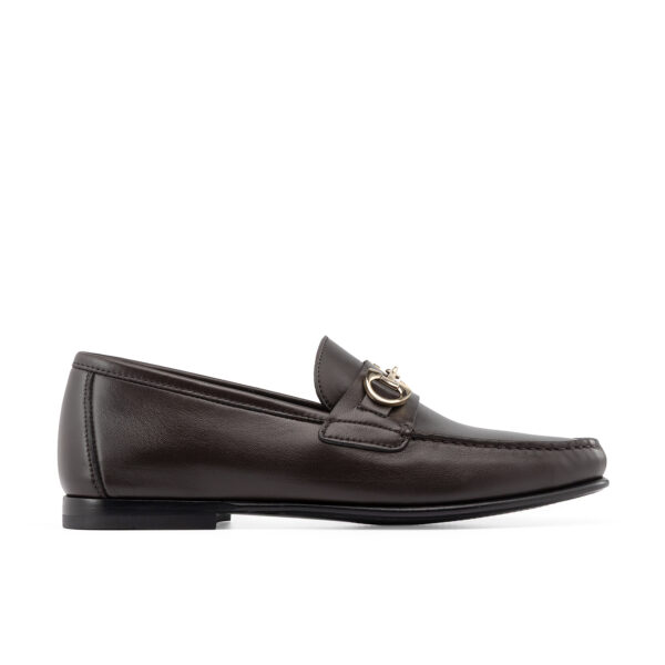 CHOCOLATE HORSEBIT LOAFER