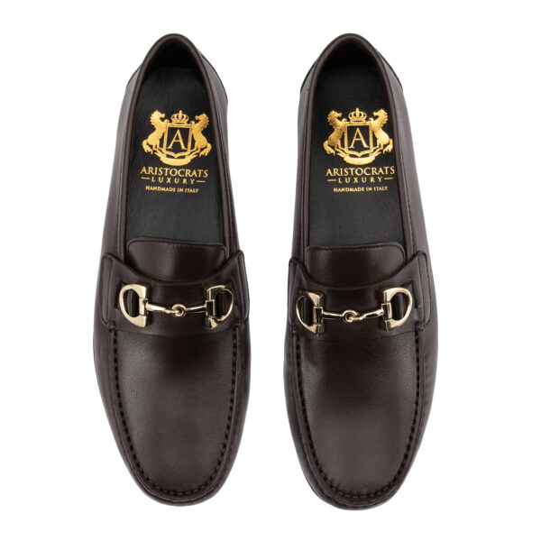 CHOCOLATE HORSEBIT LOAFER