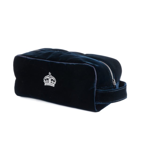 ROYAL CROWN VELVET TRAVEL CASE