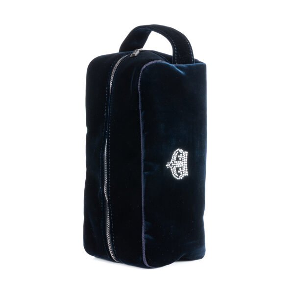 ROYAL CROWN VELVET TRAVEL CASE