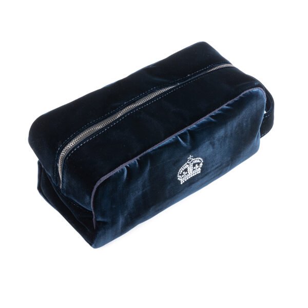 ROYAL CROWN VELVET TRAVEL CASE