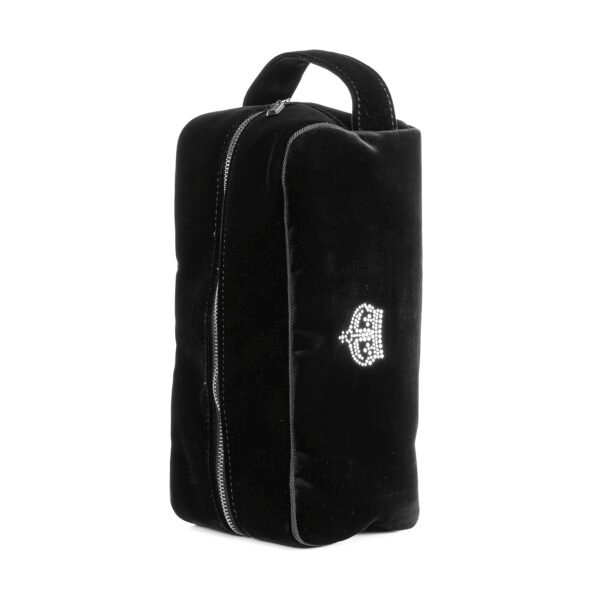 ROYAL CROWN VELVET TRAVEL CASE