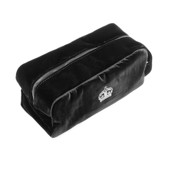 ROYAL CROWN VELVET TRAVEL CASE