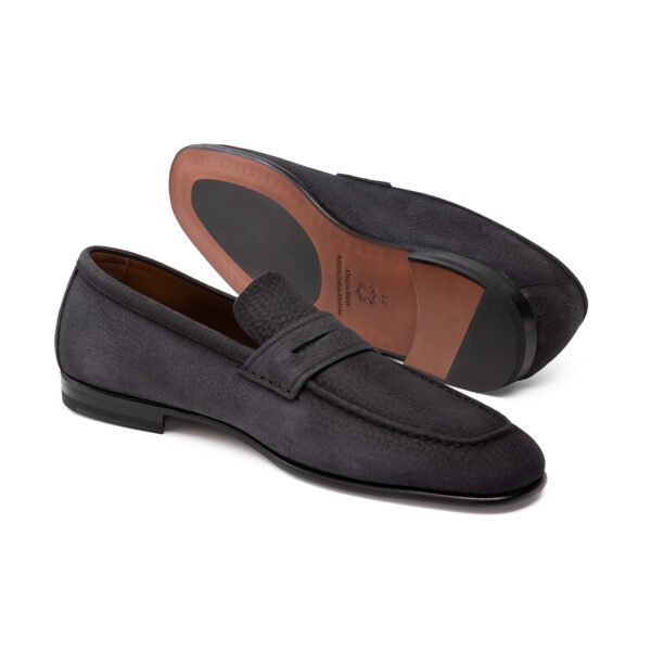 LUXE TEXTURED LEATHER LOAFERS