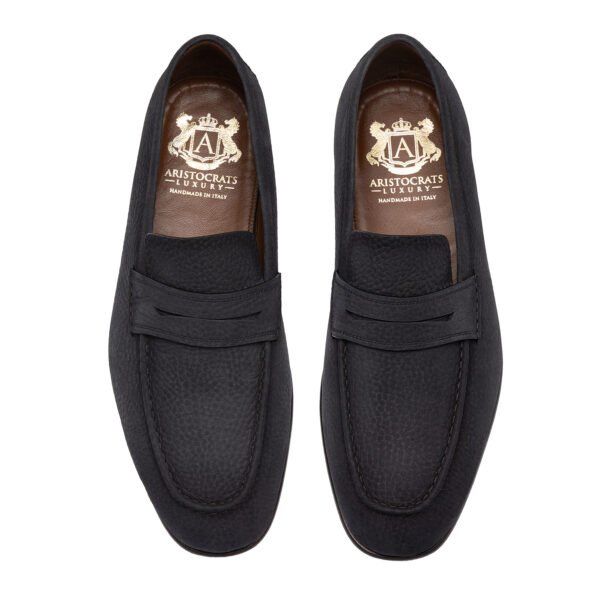 LUXE TEXTURED LEATHER LOAFERS