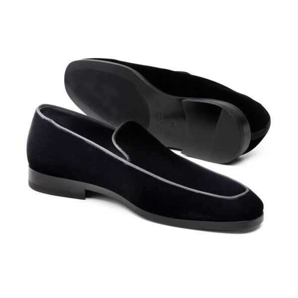 VELVET EVENING LOAFERS