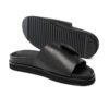 NICHOLAS PEBBLED LEATHER SLIDES